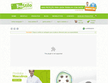 Tablet Screenshot of biostilo.com